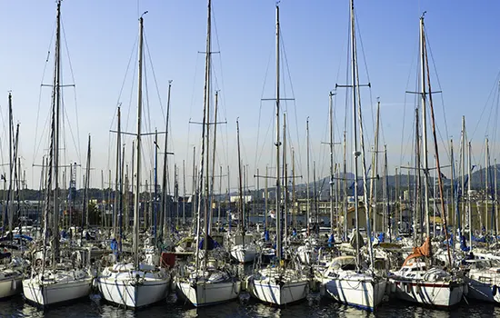 Port de Toulon - Segelyacht
