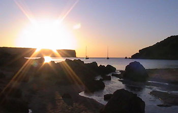 Segeln im Mittelmeer - Ankerbucht