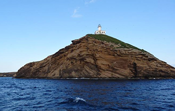 Segeln im Mittelmeer - Leuchtturm